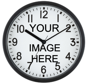 PERSONALIZED 9" PHOTO CLOCK