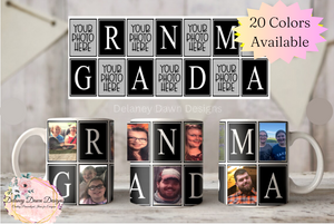 GRANDMA PHOTO MUG