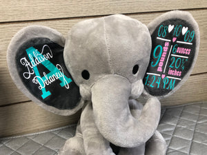 PERSONALIZED BABY ELEPHANT