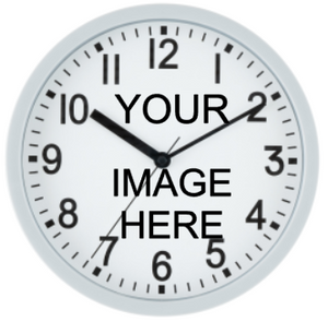 PERSONALIZED 9" PHOTO CLOCK