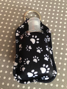 Hand Sanitizer Holder Keychain With Empty Bottle