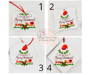 Sublimation Christmas Ornament