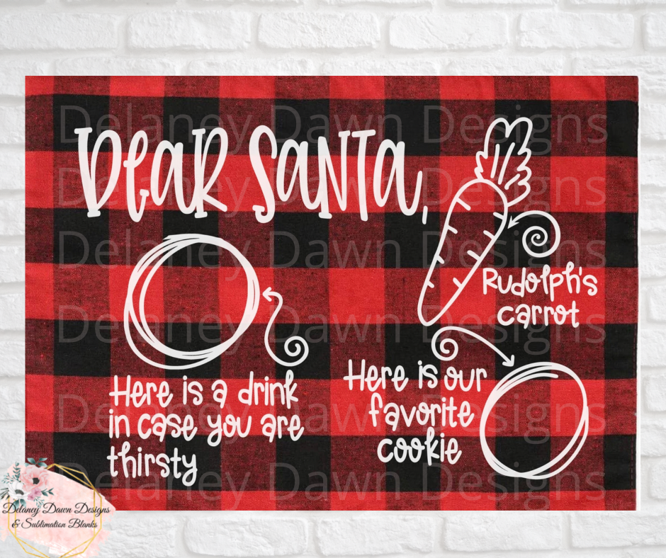 Santa’s Christmas Eve Placemat