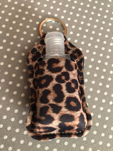 Hand Sanitizer Holder Keychain With Empty Bottle